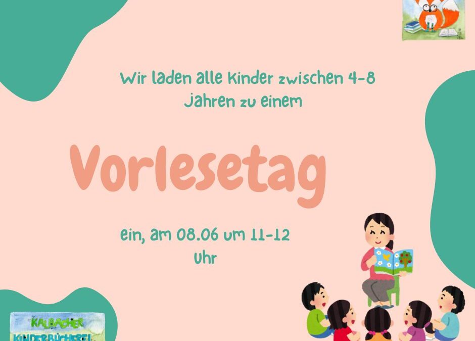Vorlesetag in der Kinderbücherei